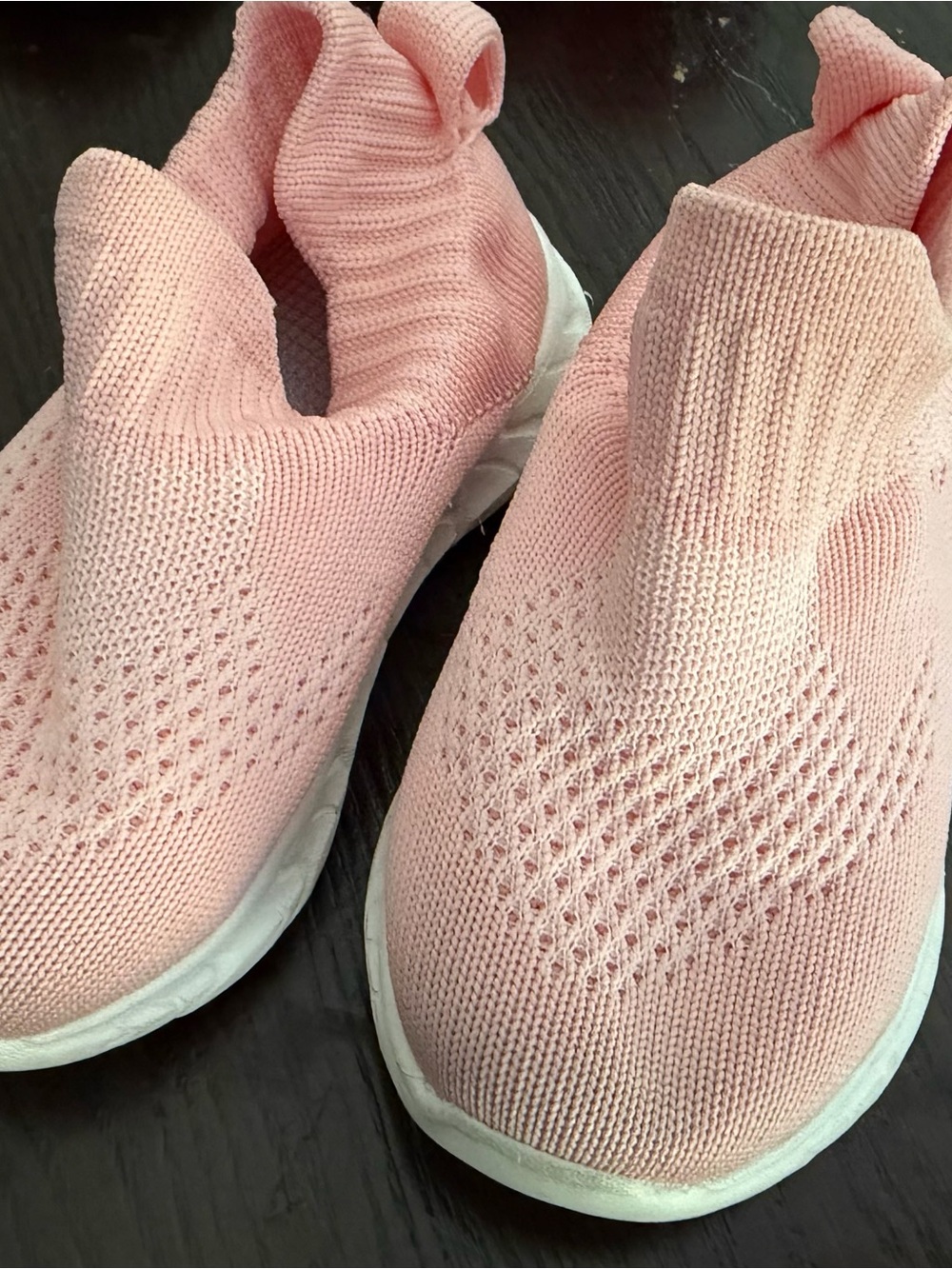 Pink comfy sneakers